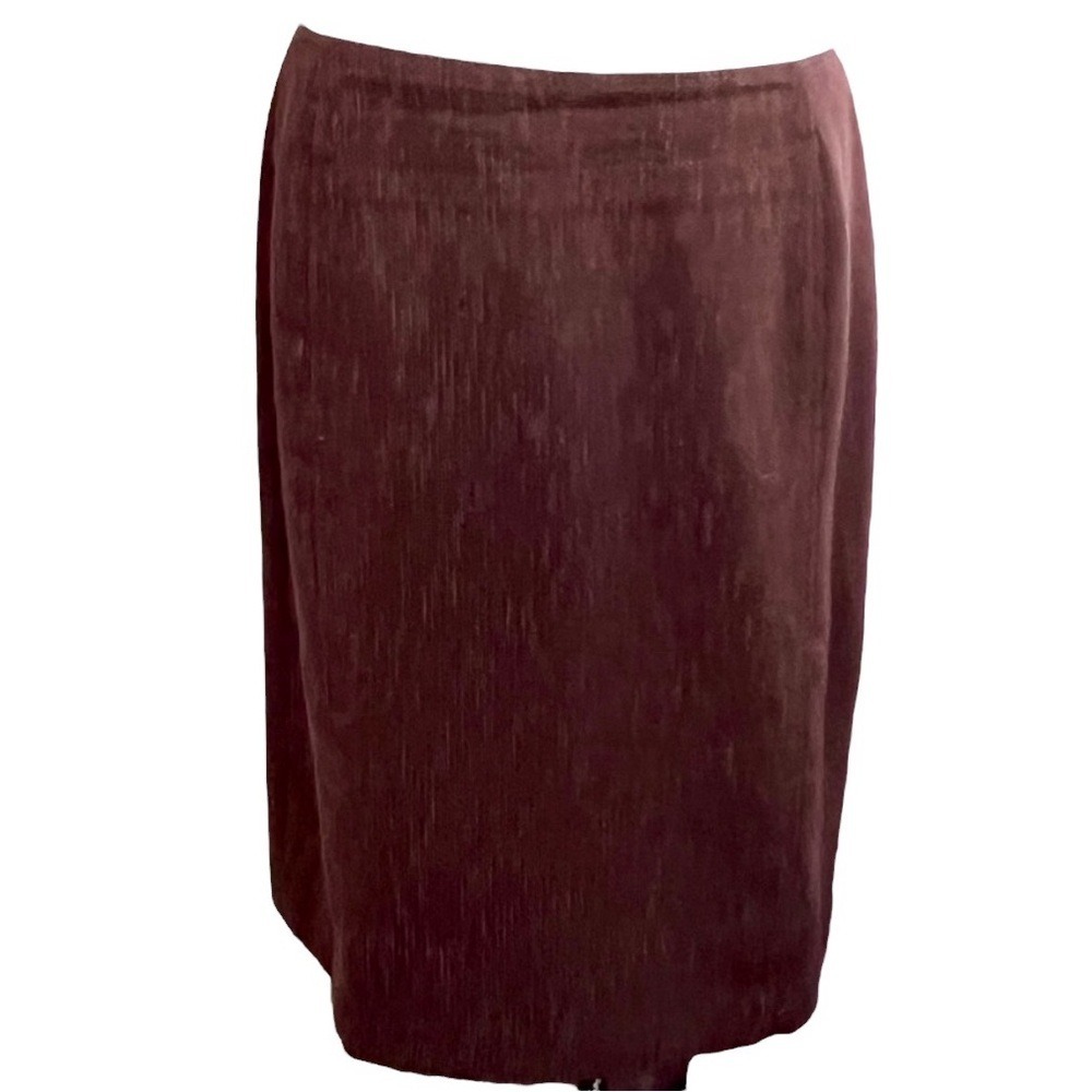 ⭐️‎ Don Caster Brown Tweed Pencil Skirt Size 14